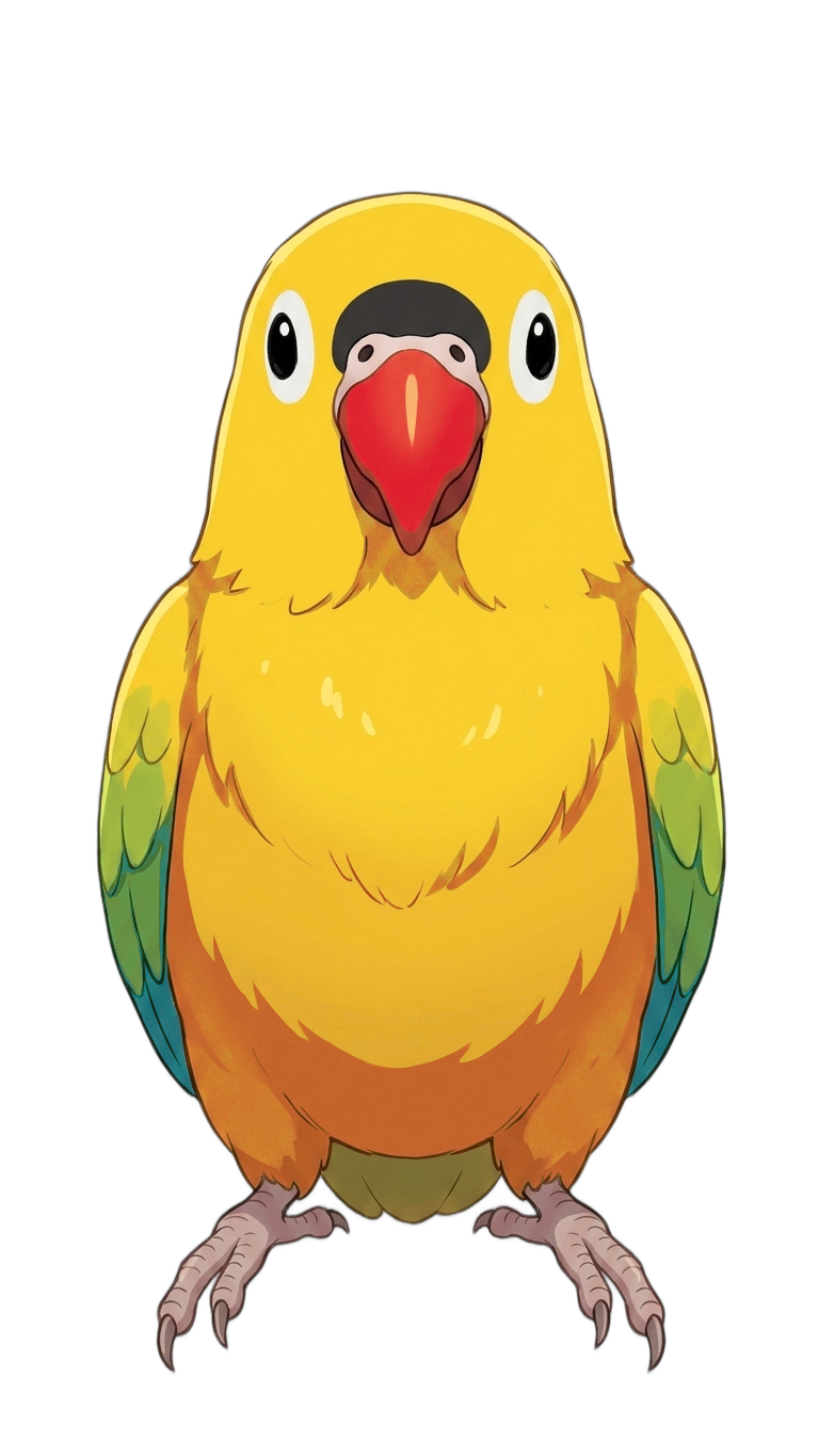 Jeff the parrot setting the mood of the Wholesome category